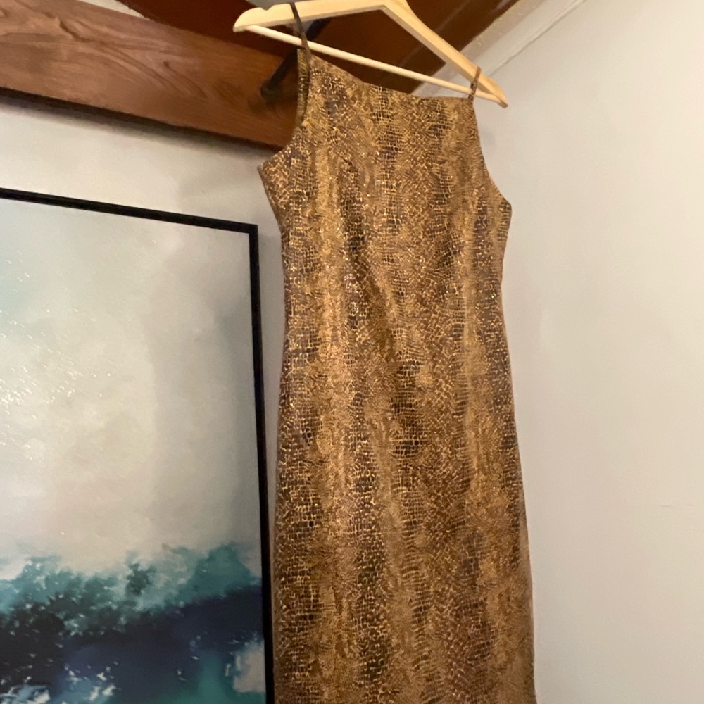 CDC animal print dress